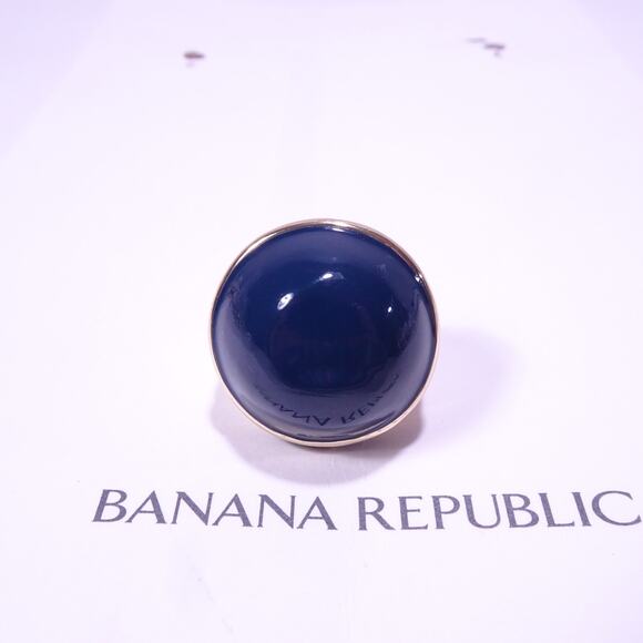 NWT Banana Republic Vintage Mad Men Enamel Bubble Cocktail Ring NWT 68 Sz 8 - Picture 4 of 9
